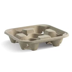 GREENMARK MOULDED COFFEE 4 CUP TRAY 50’S