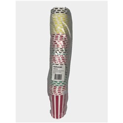 HUHTAMAKI CANDY STRIPE MILKSHAKE PAPER CUP 16OZ 50’S
