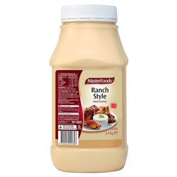 MASTERFOODS RANCH STYLE DRESSING (2.4KG)