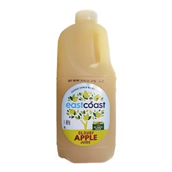 EASTCOAST CLOUDY APPLE JUICE PRESERVATIVE FREE (2L)