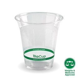 BIOPAK PLASTIC CUP 360ML 50&#39;S (20)