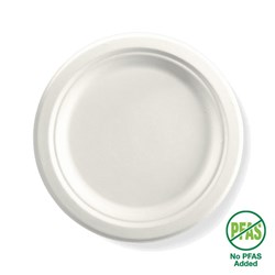 BIOPAK BIOCANE ROUND PLATE 9&quot; 500&#39;S