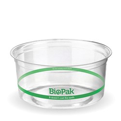 BIOPAK DELI PLASTIC BOWL 360ML 50&#39;S (10)