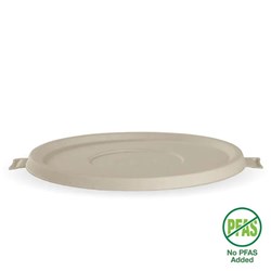 BIOPAK PULP LID FOR 24-40OZ BOWL 50&#39;S (8)