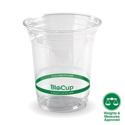 BIOPAK PLASTIC CUP 420ML 50&#39;S (20)