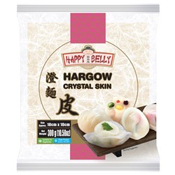 HAPPY BELLY CLEAR HARGOW DUMPLING SKINS 35&#39;S (300G)