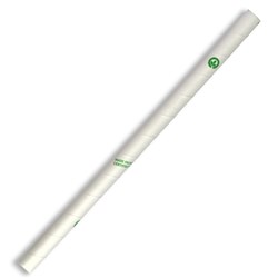 BIOPAK JUMBO WHITE BIOSTRAWS 10MM X 197MM 100&#39;S (25)