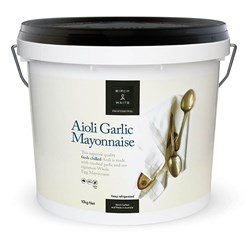 BIRCH &amp; WAITE GARLIC AIOLI GLUTEN FREE (10KG)