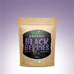 ELGIN ORGANIC BLACKBERRIES FROZEN 350G (12)
