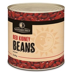 SANDHURST RED KIDNEY BEANS TIN (A10)