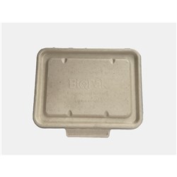 BIOPAK LID FOR BIOCANE TAKEAWAY 2/3 COMPARTMENT 125&#39;S (4)