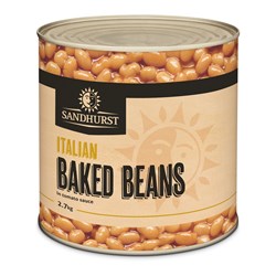 SANDHURST BAKED BEANS TIN (A9)