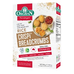 ORGRAN GLUTEN FREE CRISPI PREMIUM BREADCRUMBS (300G)