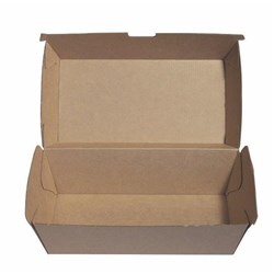 FUTURE FRIENDLY BROWN LARGE SNACK BOX 205X107X77MM 50'S (4)