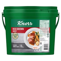 KNORR GLUTEN FREE RICH BROWN GRAVY (6.5KG)