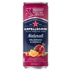 SAN PELLEGRINO MELOGRANO ORANGE &amp; POMEGRANATE (24 X 330ML)