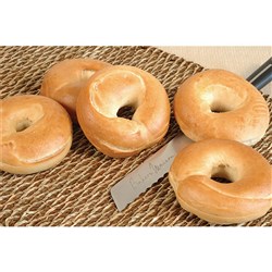 BAKERS MAISON - BAGELS PLAIN BOILED - (45 X 120G) CTN 11811