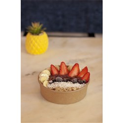 CAPRI 16OZ KRAFT HEAVYBOARD CONTAINER 50’S