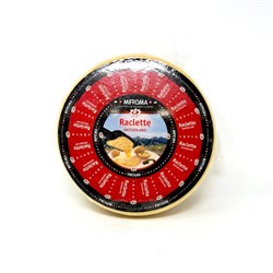 SWISS RACLETTE CHEESE WHEEL APPROX 6KG {PRICE PER KG}
