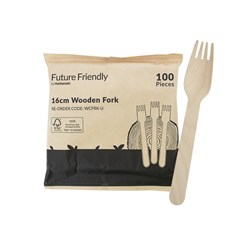 WOODEN FORK 100’S