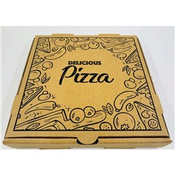 PIZZA BOXES BROWN 9 INCH 23CM 100’S