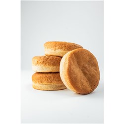 GLUTEN FREE VEGAN WHITE BURGER BUN 5 INCH (30 X 115G)