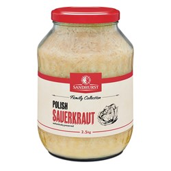 SANDHURST POLISH SAUERKRAUT (2.5KG)