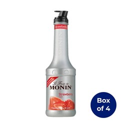 MONIN STRAWBERRY PUREE FRUIT MIX (1L)
