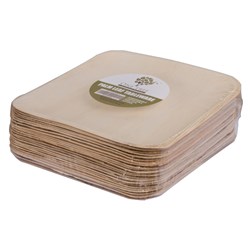 ONE TREE PALM LEAF PLATE SQUARE FLAT 150MM 25’S