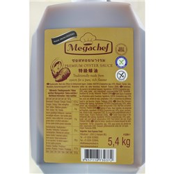 MEGACHEF OYSTER SAUCE GLUTEN FREE (5.4KG)