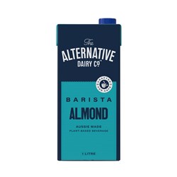 ALTERNATIVE DAIRY CO BARISTA ALMOND MILK 1L (12)