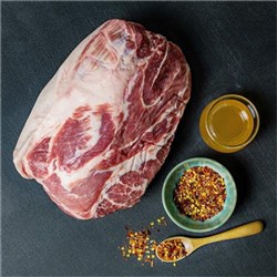 SCHULZ PORK COLLAR BUTT APPROX 4KG {PRICE PER KG}