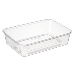 BONSON CLEAR RECTANGLE TUB 650ML 50’S