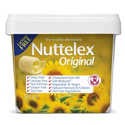 NUTTELEX DAIRY-FREE ORIGINAL MARGARINE (500G)
