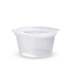 ALFRESCO SAUCE CUP WITH HINGED LID 50ML 50’S
