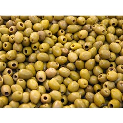 PITTED GREEN OLIVES (130KG)