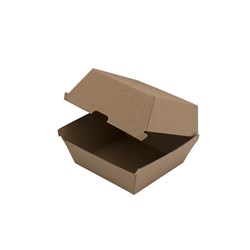 FUTURE FRIENDLY KRAFT BROWN BURGER BOX 50'S (5)