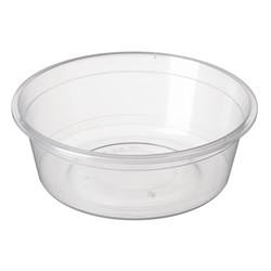 BONSON CLEAR ROUND TUB 280ML 50&#39;S
