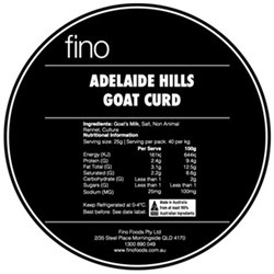 ADELAIDE HILLS GOAT CURD (1KG)