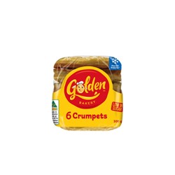 GOLDEN CRUMPETS 50G 6’S