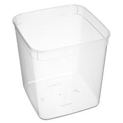 BONWARE SQUARE PLASTIC CONTAINER 4.8L 10&#39;S