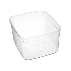 BONWARE SQUARE PLASTIC CONTAINER 3.1L 10&#39;S