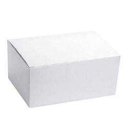 CAPRI MEDIUM SNACK BOX WHITE 50'S (5)