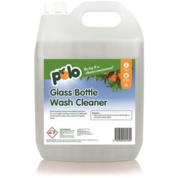 POLO GLASS &amp; BOTTLE WASH CLEANER (5L)
