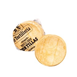LA TORTILLERIA GLUTEN-FREE WHITE CORN TORTILLA 11CM (500G)