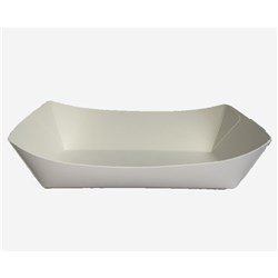 GREENMARK #4 WHITE LARGE FOOD TRAY 200'S (2)