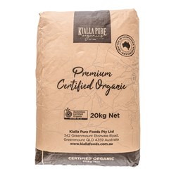 ORGANIC UNBLEACHED SELF RAISING FLOUR (20KG)