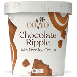 COYO CHOCOLATE RIPPLE ICE CREAM 500ML (6)