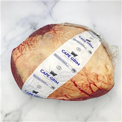 CAPE GRIM TASMANIAN GRASS FED BEEF RUMP APPROX 5KG {PRICE PER KG}