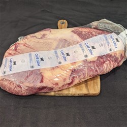 CAPE GRIM TASMANIAN GRASS FED  BEEF BRISKET APPROX 5KG {PRICE PER KG}